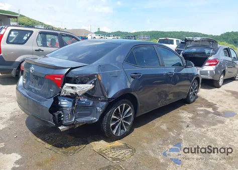 2017 Toyota Corolla Se from USA, damaged, VIN 2T1BURHE4HC844352